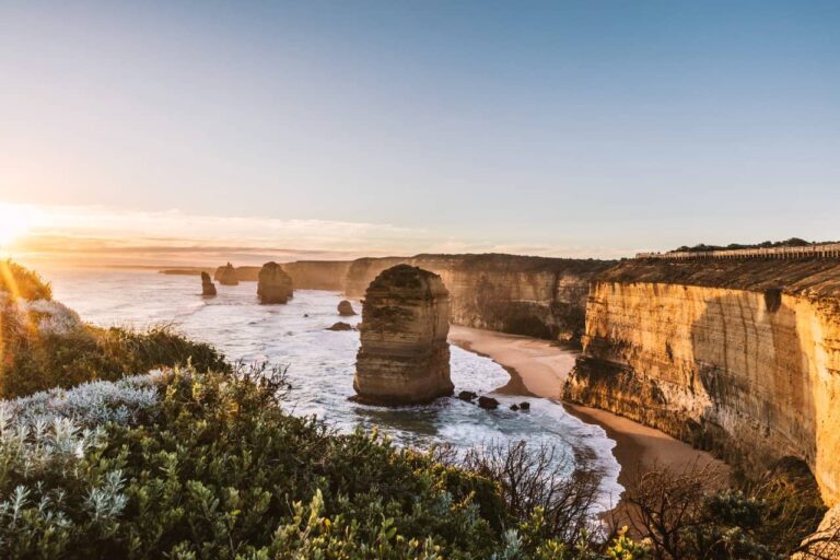 Dwunastu Apostołów na Great Ocean Road w pobliżu Melbourne