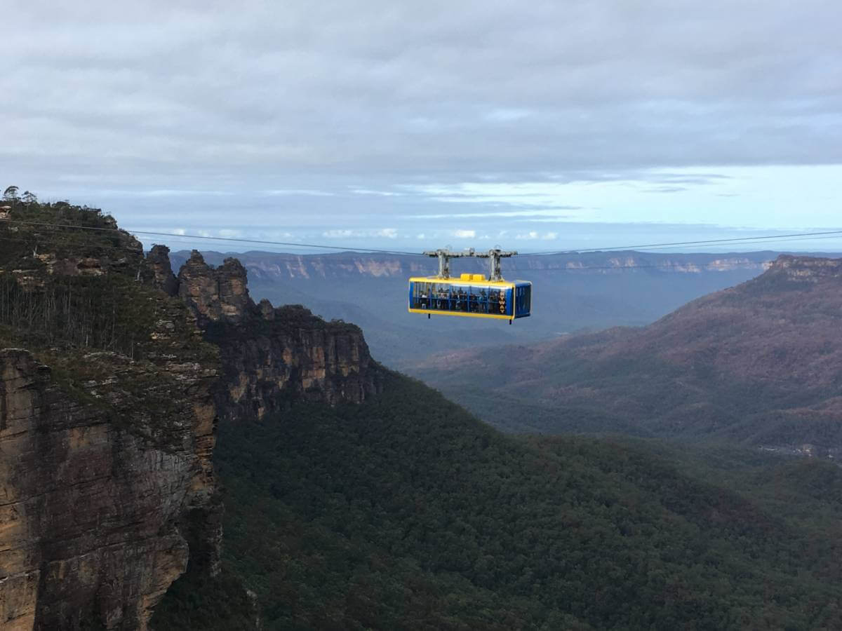 Wycieczka do Gór Błękitnych z Sydney  PREMIUM,  jednodniowa z lunchem, kolejkami górskimi, powrotnym promem po rzece