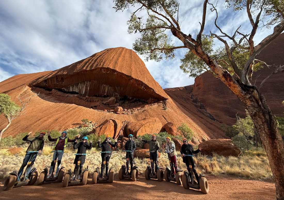 Zwiedzanie Uluru i okolic podczas wycieczki na segwayu