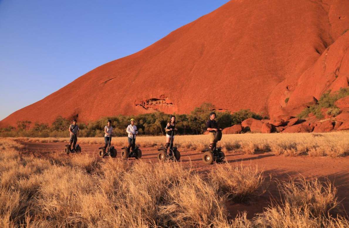 Uluru wschód lub zachód słońca – wycieczka na segwayu