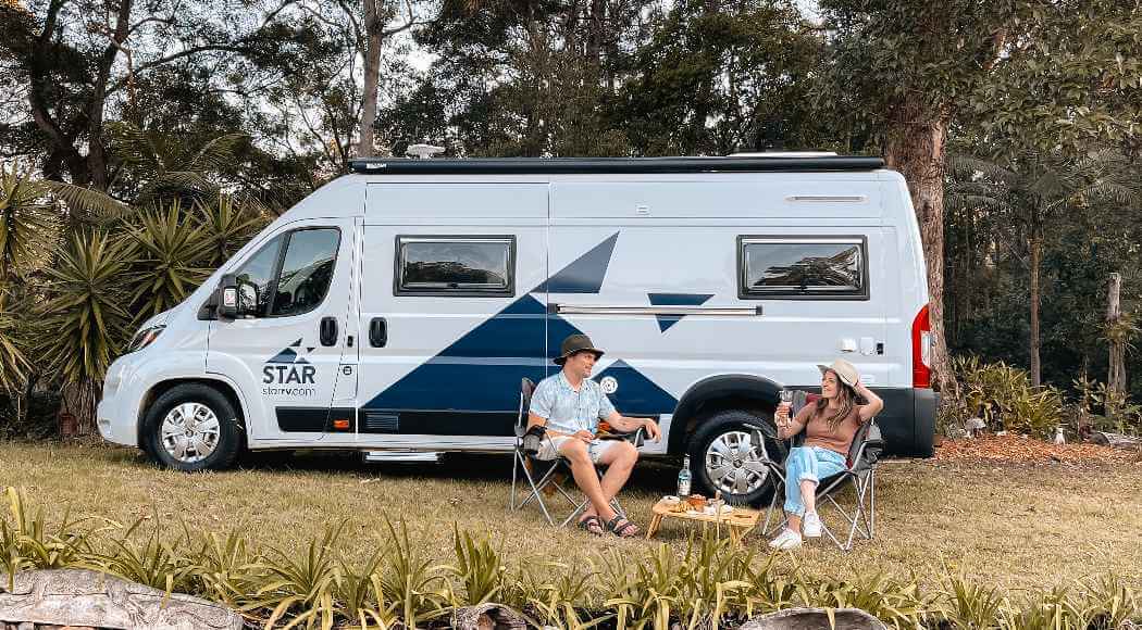 kamper dla 2 osob kempingowanie w Australii podróż