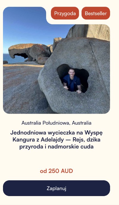 remarkable rocks na wyspie kangura