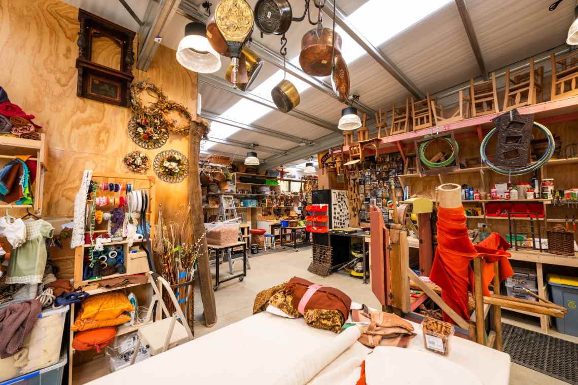 Art Department w Hobbitonie podczas wycieczki za kulisy planu filmowego Władcy Pierścieni